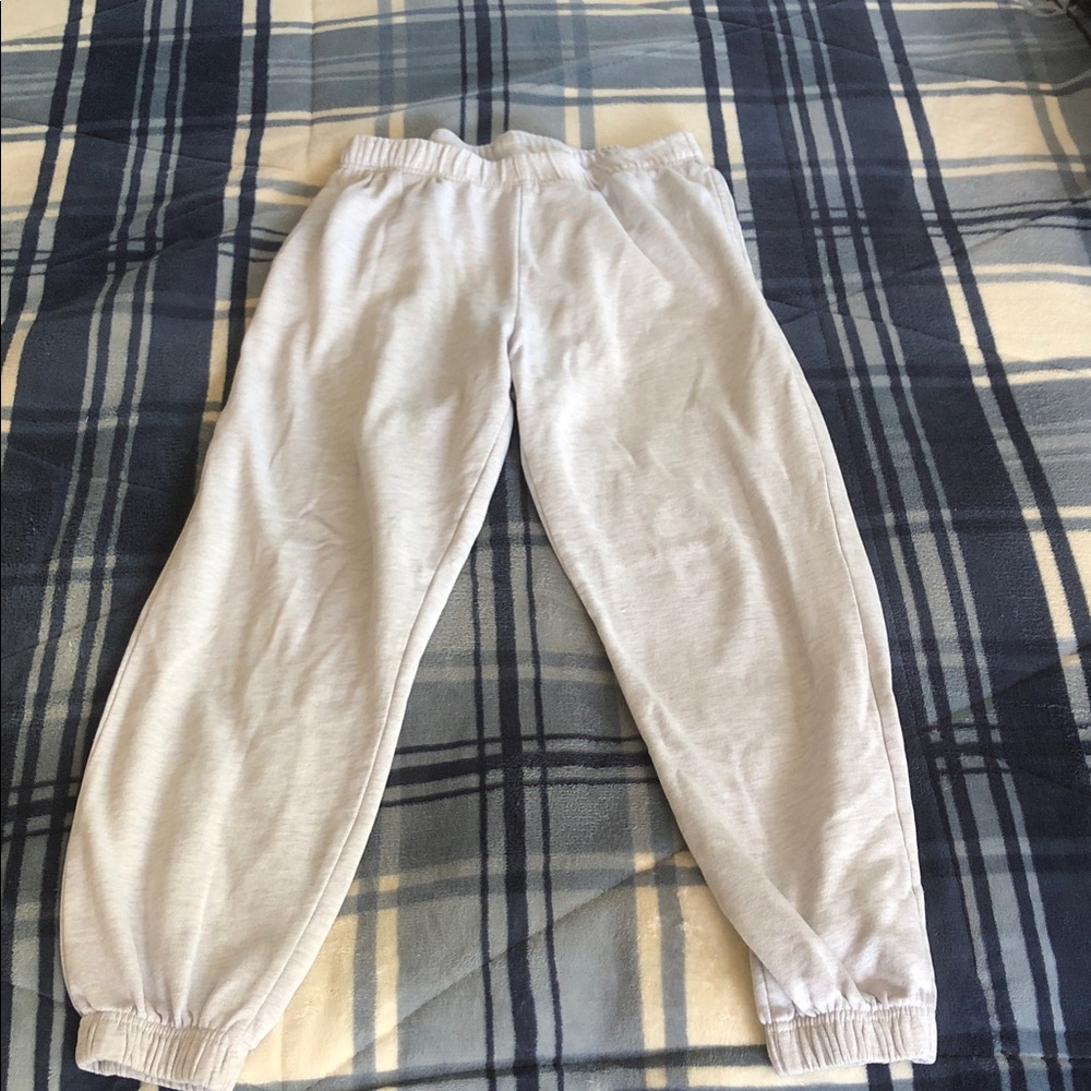 Garage Women Light Gray Elastic Waist Sweatpants